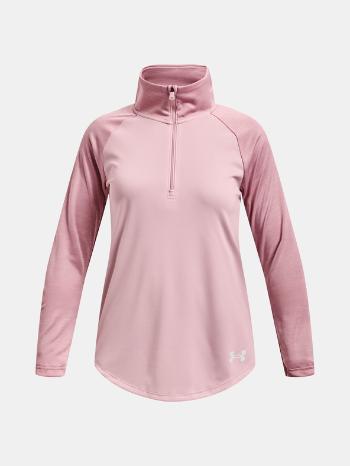 Under Armour Tech Graphic Triko dětské Růžová