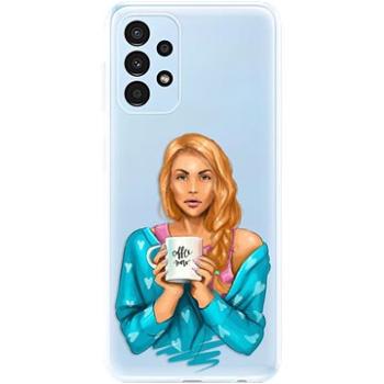 iSaprio Coffe Now pro Redhead pro Samsung Galaxy A13 (cofnored-TPU3-A13)