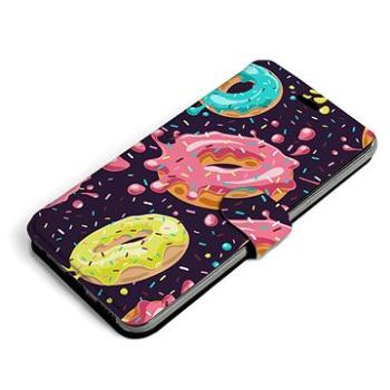 Mobiwear flip pouzdro pro Samsung Galaxy S22 Ultra - VP19S Donutky (5904808134767)