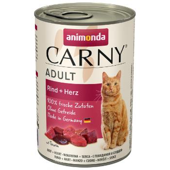 Konzerva ANIMONDA Carny Adult hovězí + srdíčka 400g