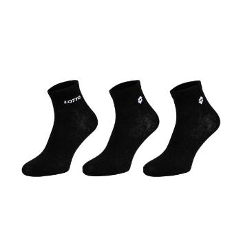 Lotto GILA 3P Ponožky, černá, velikost 39-42