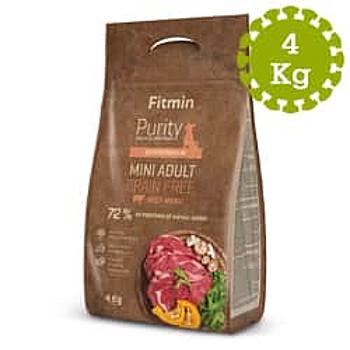 Fitmin dog Purity GF Adult Mini Beef - 4 kg