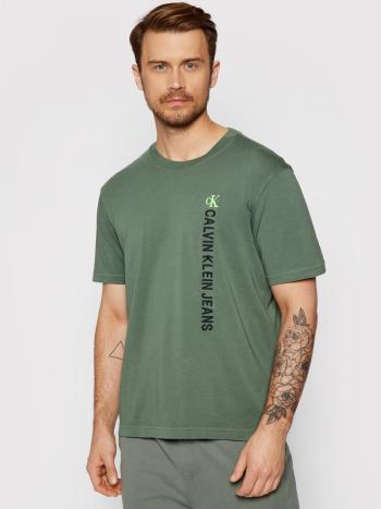 Calvin Klein pánské zelené triko - S (LDT)