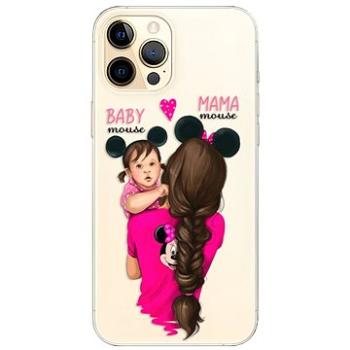 iSaprio Mama Mouse Brunette and Girl pro iPhone 12 Pro (mmbrugirl-TPU3-i12p)