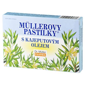 Dr. Müller Müllerovy pastilky s kajeputovým olejem 12 pastilek