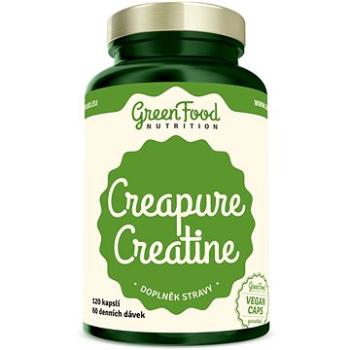 GreenFood Nutrition Creapure Creatine 120 kapslí (8594193924103)