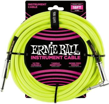 Ernie Ball P06085-EB 5,5 m Rovný - Lomený Nástrojový kabel