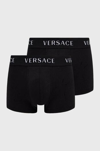 Boxerky Versace ( 2-pak) pánské, černá barva