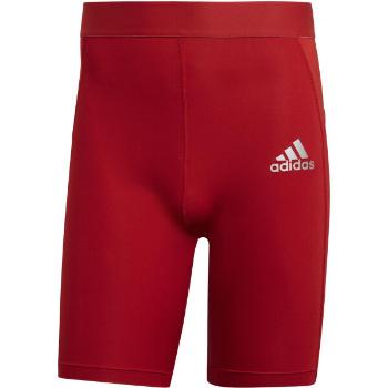 adidas TF SHO TIGHT Pánské spodní trenky, červená, velikost L