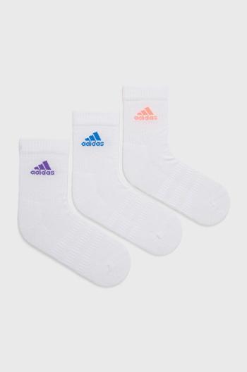 Ponožky adidas Performance HE4994 dámské, bílá barva