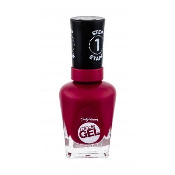 Sally Hansen Miracle Gel 14,7 ml lak na nehty pro ženy 680 Rhapsody Red