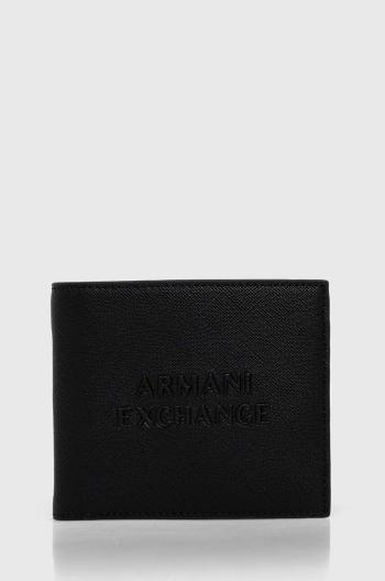 Peněženka Armani Exchange černá barva, 958098 4R836