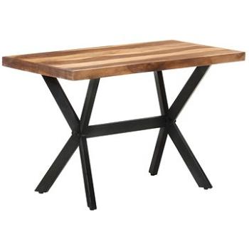Jídelní stůl 120x60x75 cm masivní dřevo vzhled sheesham 321545 (321545)