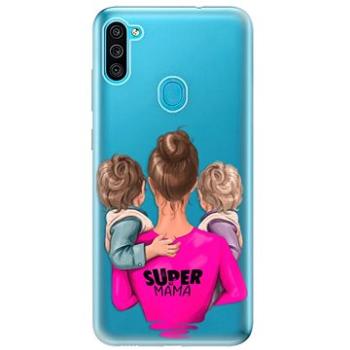 iSaprio Super Mama - Two Boys pro Samsung Galaxy M11 (smtwboy-TPU3-M11)