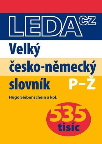 Velký česko-německý slovník 1+2 díl - Siebenschein Hugo