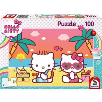 Schimdt Puzzle Hello Kitty: Zábava na pláži 100 dílků (4001504564094)