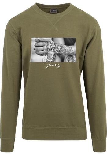 Mr. Tee Pray 2.0 Crewneck olive - XS