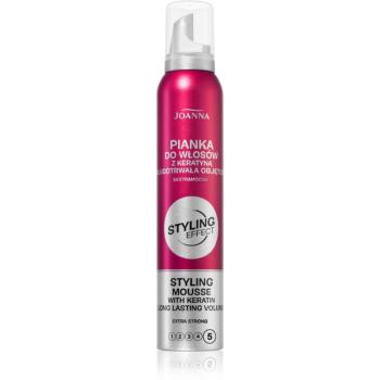 Joanna Styling Effect pěna na vlasy s extra silnou fixací 150 ml