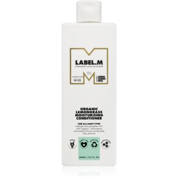 label.m Organic Lemongrass hydratační kondicionér pro všechny typy vlasů 300 ml