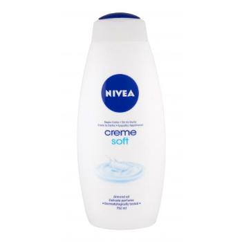 Nivea Creme Soft 750 ml sprchový gel pro ženy poškozený flakon