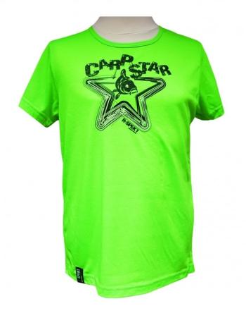 R-Spekt Dětské tričko Carp Star fluo green - 5/6 yrs