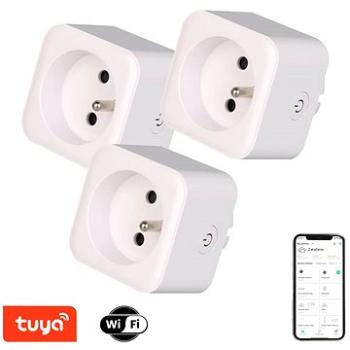 Immax NEO LITE Smart sada 3x vnitřní zásuvka v2 s kolíkem, typ E, WiFi (07762C)