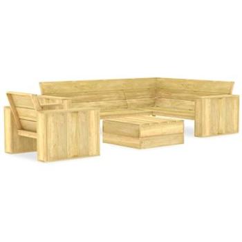 3dílná zahradní sedací souprava impregnované borové dřevo 3053192 3053192 (3053192)