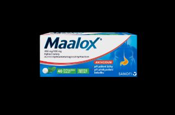 Maalox máta 400 mg 40 tablet