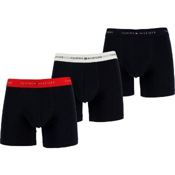 Tommy Hilfiger SIGNATURE CTN ESS-3P BOXER BRIEF WB Pánské boxerky, tmavě modrá, velikost