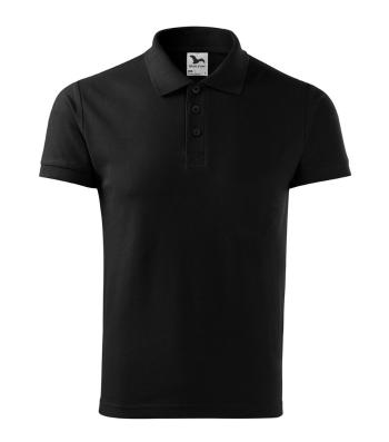 MALFINI Pánská polokošile Cotton Heavy - Černá | XXXL