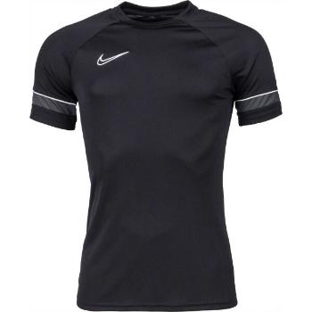 Nike DRI-FIT ACADEMY Pánské fotbalové tričko, tmavě šedá, velikost M