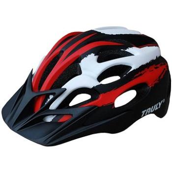 Cyklo helma TRULY FREEDOM red/black/white