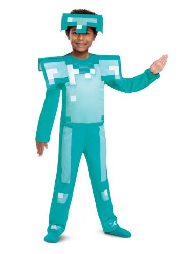 Godan Dětský kostým - Minecraft modrý Velikost - děti: M