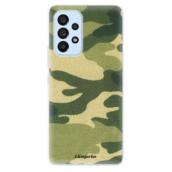 Odolné silikonové pouzdro iSaprio - Green Camuflage 01 - Samsung Galaxy A53 5G