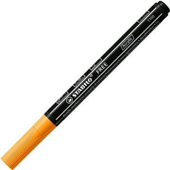 STABILO FREE Acrylic T100 1 - 2 mm, oranžový (4006381575775)