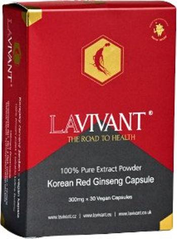 LAVIVANT Korejský ženšen kapsle 100mg/g 30 kapslí