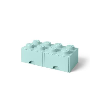 Úložný box 8 s šuplíky, více variant - LEGO Barva: aqua