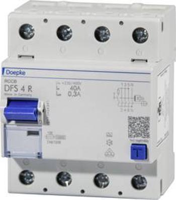 Proudový chránič Doepke 09134911, 40 A 0.03 A 230 V, 400 V 4pólový