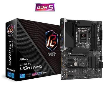 ASRock MB Sc LGA1700 Z790 PG LIGHTNING, Intel Z790, 4xDDR5, 1xHDMI