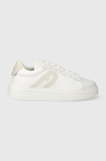 Kožené sneakers boty Furla Sport bílá barva, YH58SPT BX2765 2874S