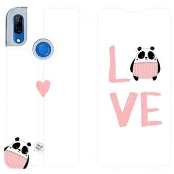 Flipové pouzdro na mobil Huawei P Smart Z - MH09S Panda LOVE (5903226940912)