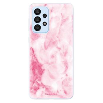 Odolné silikonové pouzdro iSaprio - RoseMarble 16 - Samsung Galaxy A33 5G