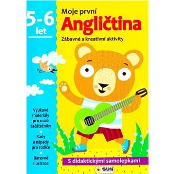 Moje první Angličtina 5-6 let: Zábavné a kreativní aktivity (978-80-7567-842-3)