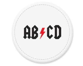 Placka magnet ABCD