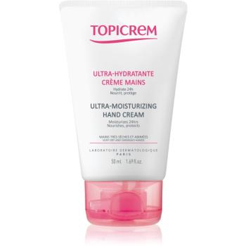 Topicrem UH BODY Ultra-Moisturizing Hand Cream hydratační krém na suchou a popraskanou pokožku rukou 50 ml