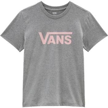 Vans WM DROP V SS CREW-B Dámské tričko, šedá, velikost XL