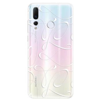 Odolné silikonové pouzdro iSaprio - Fancy - white - Huawei Nova 4