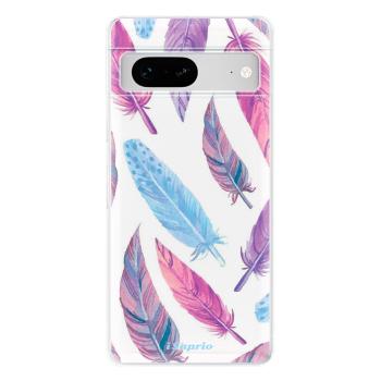 Odolné silikonové pouzdro iSaprio - Feather Pattern 10 - Google Pixel 7 5G