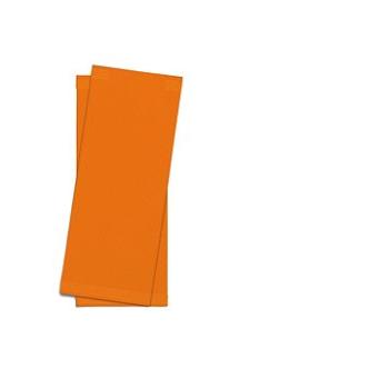 INFIBRA Papírová kapsička oranžová s bílým ubrouskem 125 ks (8027976904530)