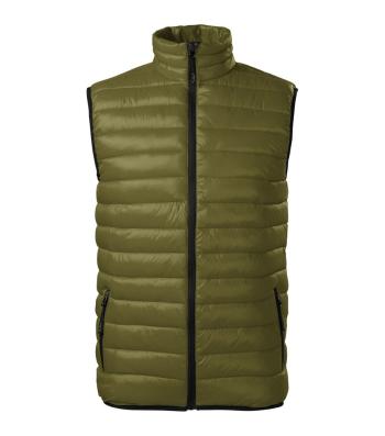 MALFINI Pánská prošívaná vesta Everest - Avocado green | S